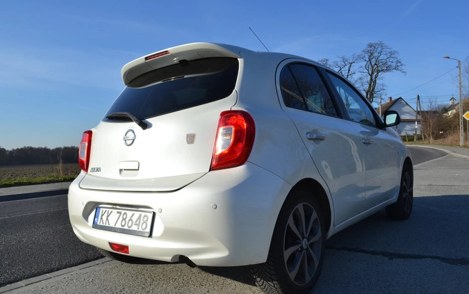 Nissan Micra cena 33900 przebieg: 46000, rok produkcji 2016 z Kraków małe 466